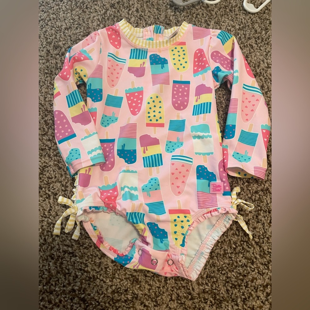 Ruffle butts popsicle swimsuit